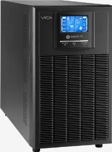 No Break Vica Gamma 1k 1 Kva / 900 W, Entrada 145 V, 3 Salidas Ac, Negro